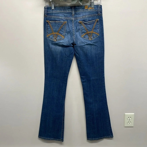 Kut From The Cloth Felicia Baby Bootcut Denim Jeans 2 - Picture 4 of 16